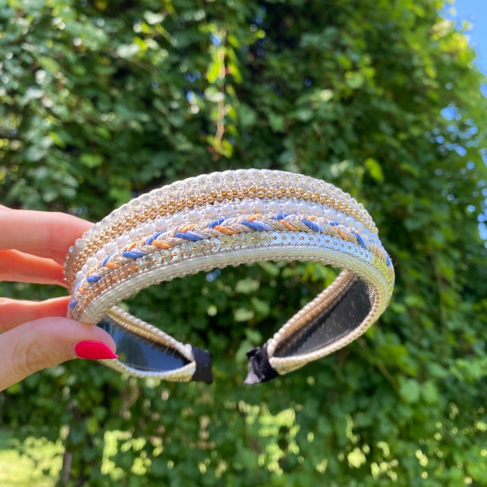 ✌🏻Boho Sequin Headband✌🏻 - Picture 1 of 2